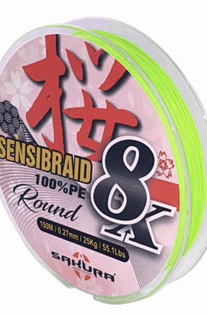 Sensibraid 8 150m/0,12 Chartreuse
