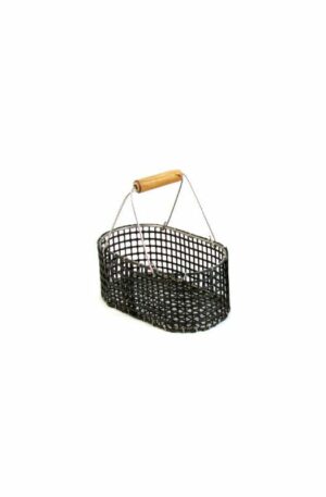 Panier coquillages inox maille PVC